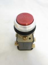 New Allen Bradley 800H-BK6B Extended Head Red Push Button Unit Heavy Duty  