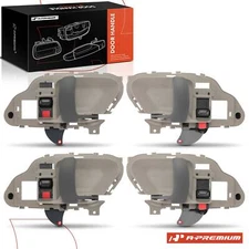 4Pcs Beige Finish Front & Rear Interior Door Handle for GMC C1500 C2500 Yukon