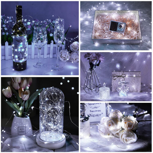 10M/50M LED Lichtschlauch Lichterkette Strom Lichterschlauch Garten Außen Party - Bild 23 von 54