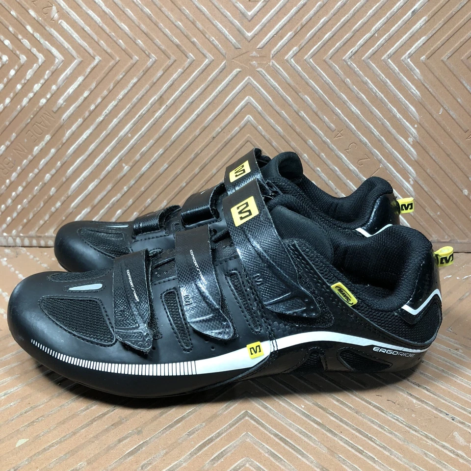 Mavic Peloton Road Bike Cycling Shoes Black/White Woman’s 7.5 Men’s 6.5 355139 - Image 2 of 4