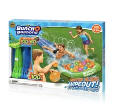 Zuru 16 Ft One Lane Water Slide Wipeout With 100 Bunch O Balloons Kids Outdoor