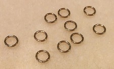 10 14KT Gold Filled Jump Rings 6MM Closed 19 Gauge, Made in USA