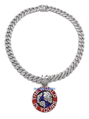 Die Welt Gehört Dir Neuer Kristall Rhinestone Anhänger Mit Halskette