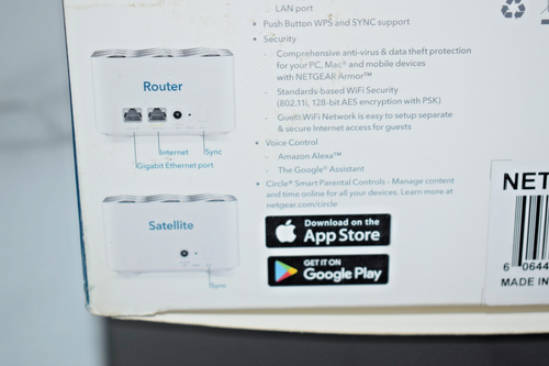 Netgear Orbi Mesh Wi-Fi Router System 2-Pack 3000 SF 1.2Gbps RBK12-100NAS NEW - Picture 11 of 18
