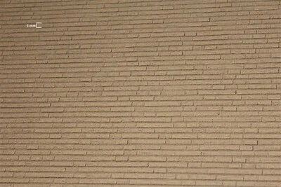 MARKENLOS 5120 - Tapete "Backsteine Beige" 53 x 30 cm - für Puppenhaus Puppenstube