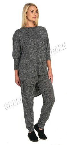 Ladies Womens 2 Piece Track Suit Set Top & Bottoms Casual Loungewear joggers - Picture 10 of 16
