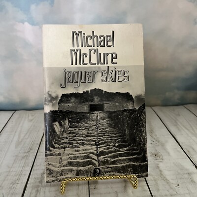 Jaguar Skies by McClure, Michael 1975 Vintage Softwrap Paperback