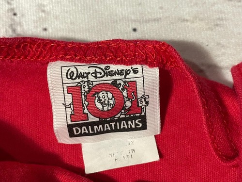 vintage 101 Dalmations ruffle bottom shirt - sz 2T girls - cute 90s top - Picture 4 of 5