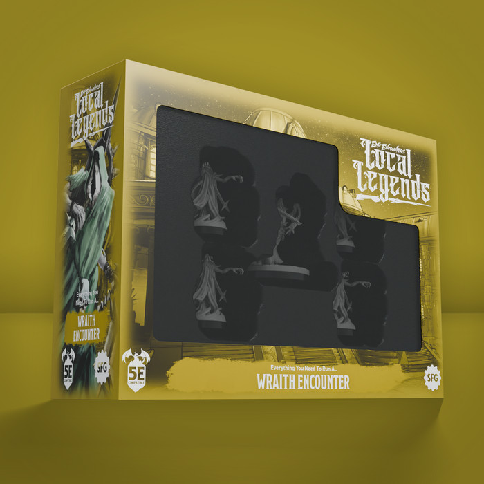 Эпические столкновения - Местные легенды Wraith в Steamforged 3690₽