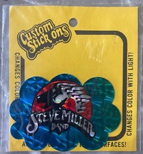 VINTAGE 70S CUSTOM STICK ONS STEVE MILLER BAND HOLOGRAM STICKER ROCK MUSIC