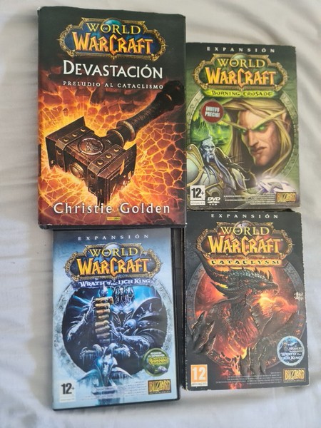 World Of Warcraft Three Expansions And Book
