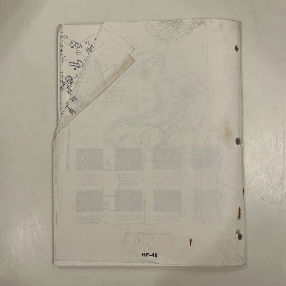 Zenith Service Manual HF-48 Integrated Stereo Systems IS4090 IS4090XP Original - Image 4 of 4