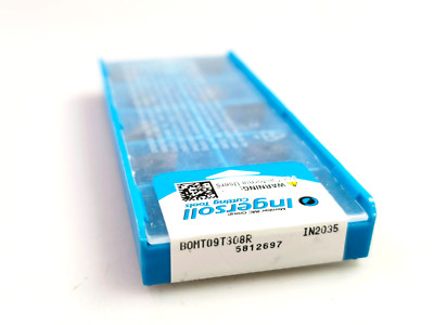 Ingersoll BOMT 09T308R IN2035 Carbide Milling Inserts (Box of 10)