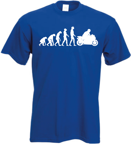 Motorbike Evolution T-Shirt Funny Biker Gift Superbike Motorcycle Tee Unisex - Picture 12 of 16