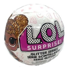 lol white glitter ball