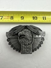 Vintage Eagle Siskiyou Buckle Co Native American USA