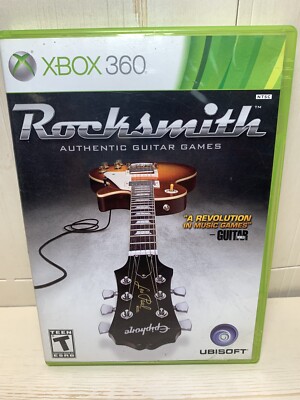 Rocksmith Authentic Guitar Game Microsoft Xbox 360 2011 Game Only Tested
