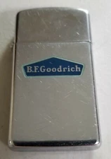 ZIPPO VINTAGE 1964 B.F. GOODRICH SLIM LIGHTER