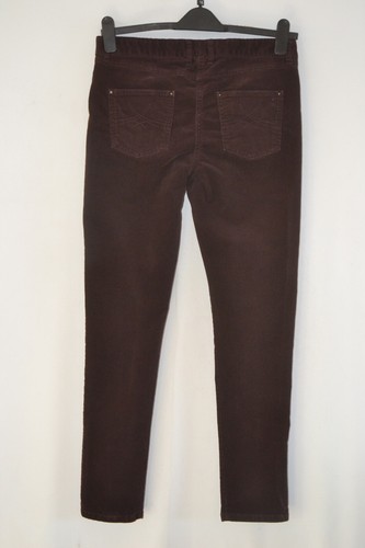 M&S Collection women's raisin corduroy jeggings UK size 12 - 第 3/3 張圖片