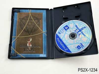 ShiningForceEXA【新品未開封・PS2日本版】 Shining Force EXA Playstation 2 Japanese Import PS2 EX Ikusa