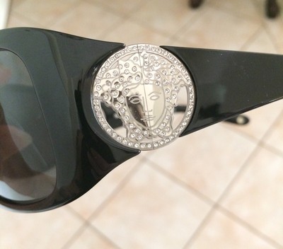 NIB Black 100% Authentic Versace Sunglasses 4143-B Retired  display picture 2