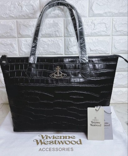 Vivienne Westwood Tote Bag With Guarantee Card, Storage Bag Appraised Unused