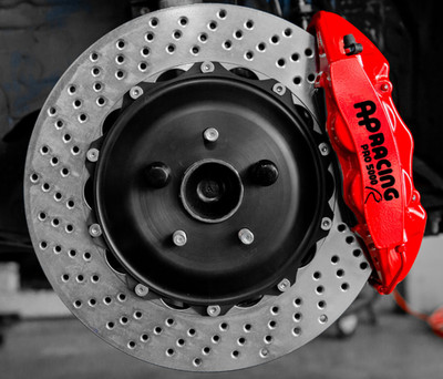 AP RACING PRO 5000  HI-TEMP BRAKE CALIPER DECALS STICKERS VINYL _BLACK