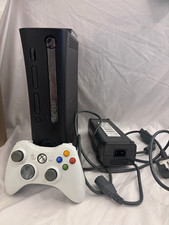 Microsoft Xbox 360 Jasper 120GB Console Black/White + Controller + PSU