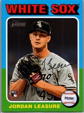 2024 Topps Heritage Jordan Leasure #716 Chicago White Sox