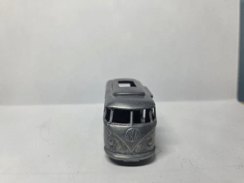 Vintage Lesney Matchbox BW Volkswagen Van Camper No. 34 Silver-Original-Minty !