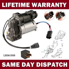 AMK Air Suspension Compressor Pump For Range Rover Sport Discovery 3 4 LR023964
