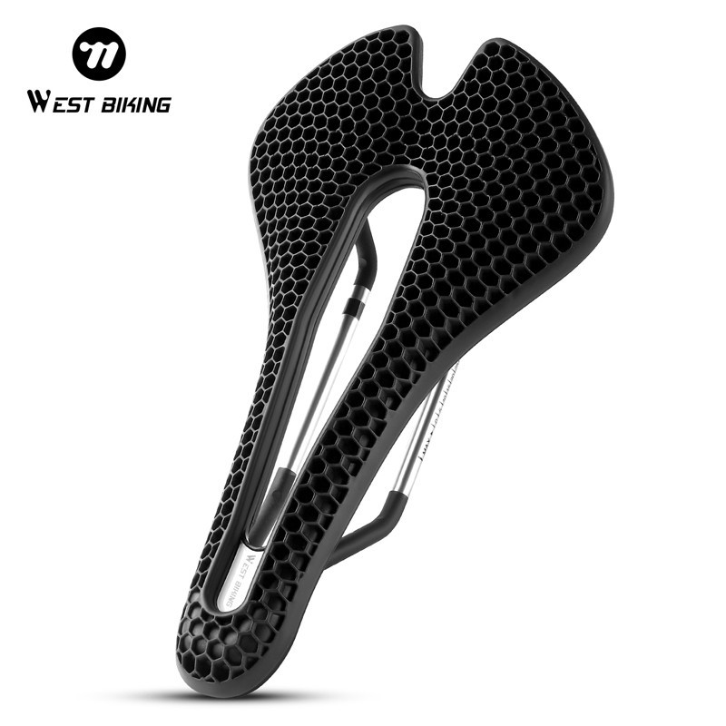 Sella bicicletta West Biking 3D Honeycomb Hollow bici da corsa sella bici da corsa