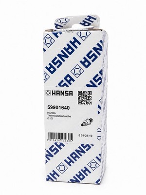 HANSA Thermostatkartusche 59901640 G1/2 Original Neu OVP Ersatzteil Armatur