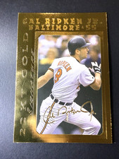 1995 Premier Brands Inc. Cal Ripken Jr. 22kt Gold Signature #SN/25.000 Bleachers