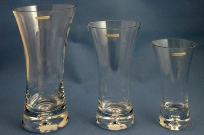 Vase Kristallglas Kelch ca. 25 cm hoch - Bild 1 von 3
