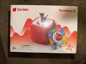 Tonies PAW Patrol: Chase Toniebox 2 Play Set System - Sunset Red