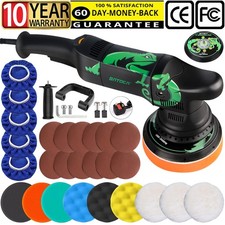 BATOCA Dual Action Car Polisher Buffer DA Polishing Machine 700W 6" Buffing Kit