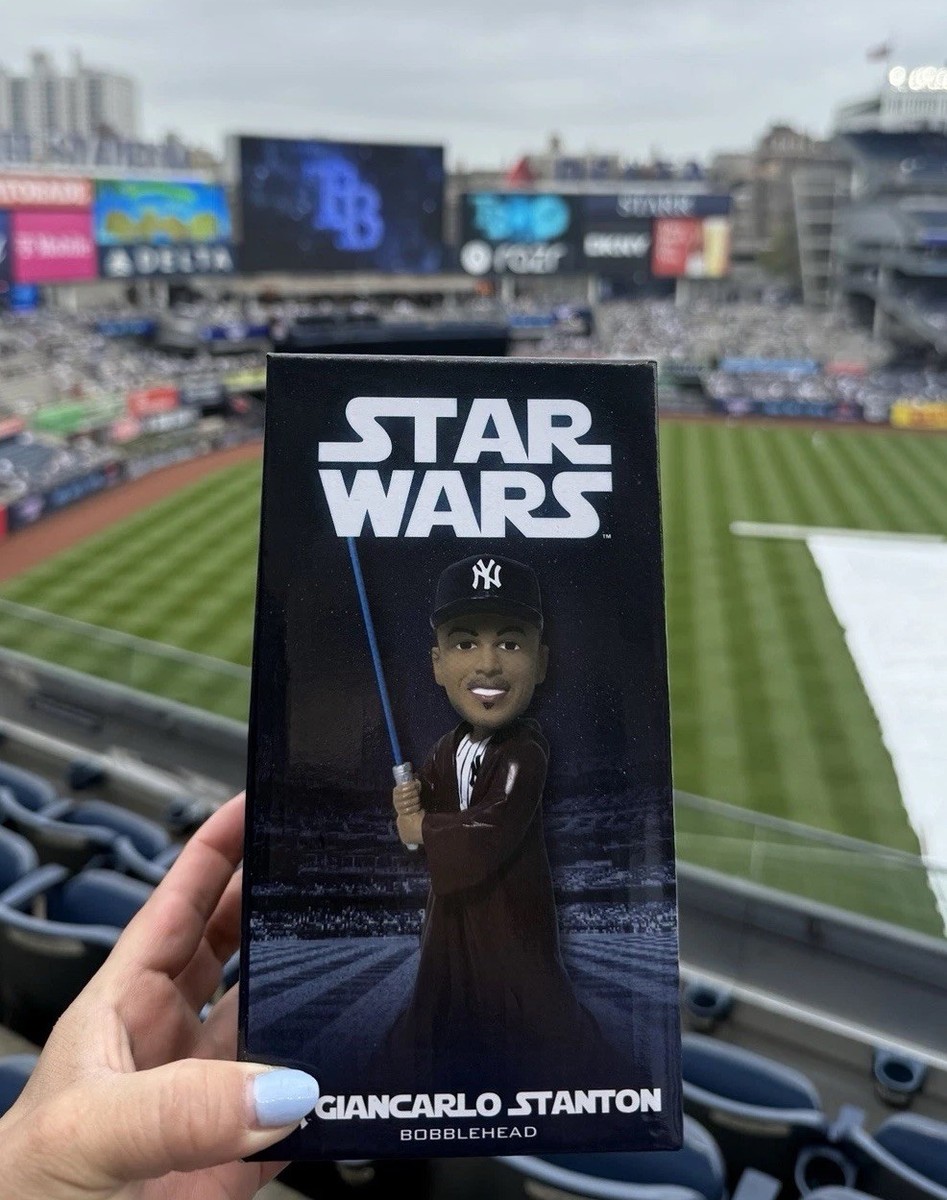 NY Yankees Giancarlo Stanton Jedi Bobblehead SGA 5/4/2025