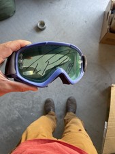 Travis Pastrana autographed mx goggle