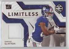 2021 Panini Limited Limitless Materials Spotlight Ruby 10/25 Darius Slayton 0cv