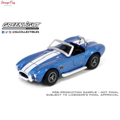 Greenlight Maßstab 1:64 1965 Shelby Cobra 427 S/C - Guardsman Blue Edition
