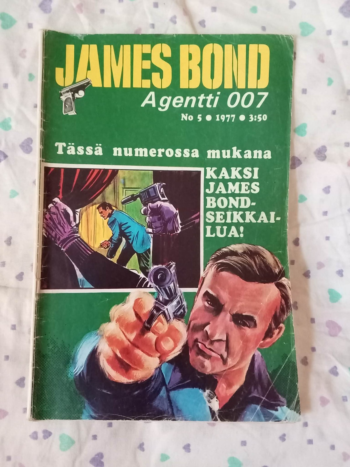 FINLAND JAMES BOND AGENT AGENTTI 007 ADVENTURE IN ACAPULCO 5/1977 ...