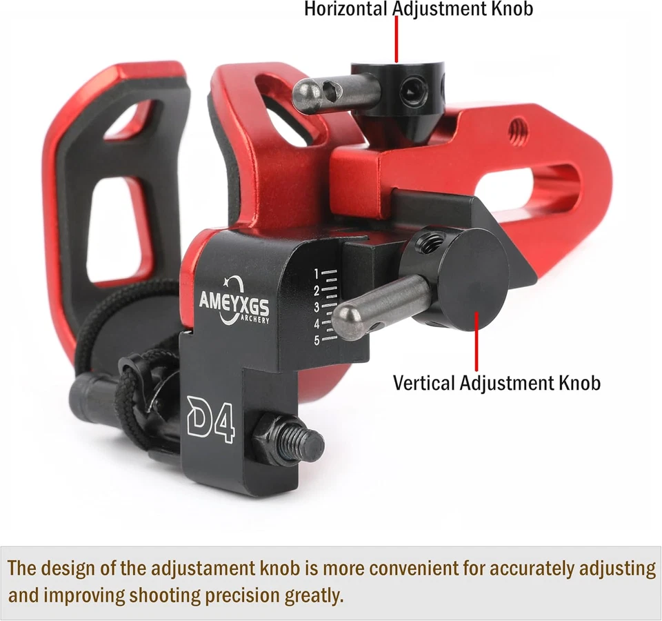 Reposaflechas Tiro con Arco - Micro Ajustable Mano Derecha Compuesto Arco Caza Foto 2 de 4