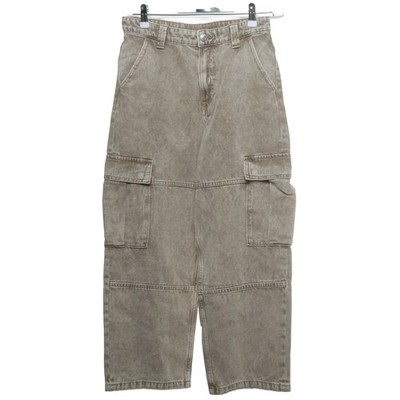 H&M, Cargohose, Größe: 152, BAGGY ADJUSTABLE WAIST, Grau, Baumwolle #6Im