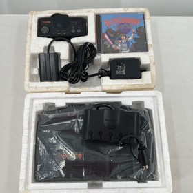 Turbo GrafX 16 Entertainment SuperSystem Console Complete In Box NEC