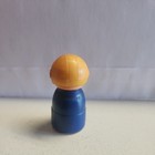 Vintage 1970s TOMY Playrail Rolling People Merry Go Copter Train Figure — photo 2