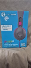 New JLab Studio 2 Wired Kids Headphones Volume Safe School Travel 3.5mm On-Ear