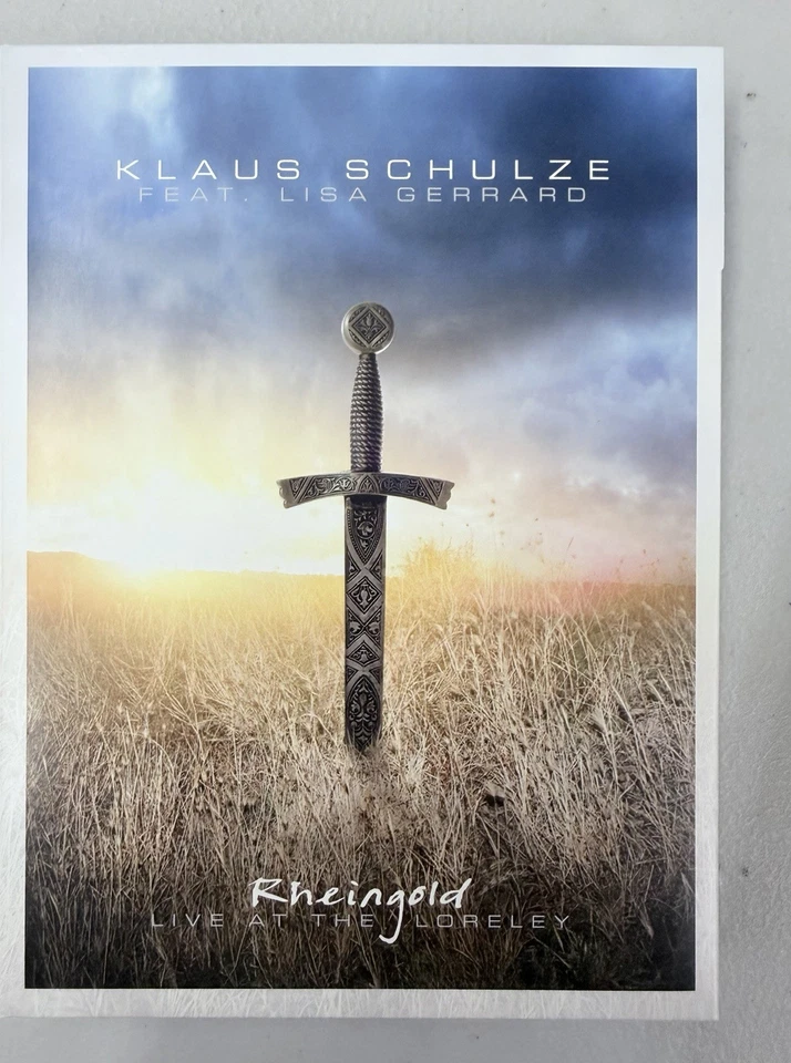 KLAUS SCHULZE - Rheingold: Live At The Loreley! 2 DVD & 2 CD BoxSet RARE OOP* Foto 4 de 4