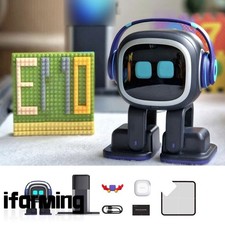 White/Black EMO Desktop AI Robot Emotional In...