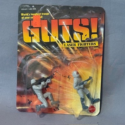 Guts Laser Fighters G.U.T.S. Mattel Soldier Vtg Figures MOC Rocket